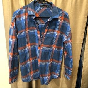 Prana flannel pullover